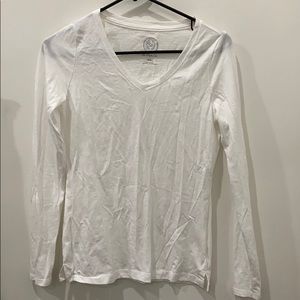 White v neck